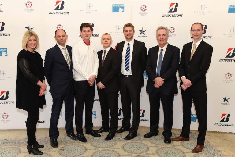 L-R Sarah Stirk, Paul Russell, Stephen Burnett, Farrell Dolan, Mark Aspland, Jeremy Robinson and Wim Belckx